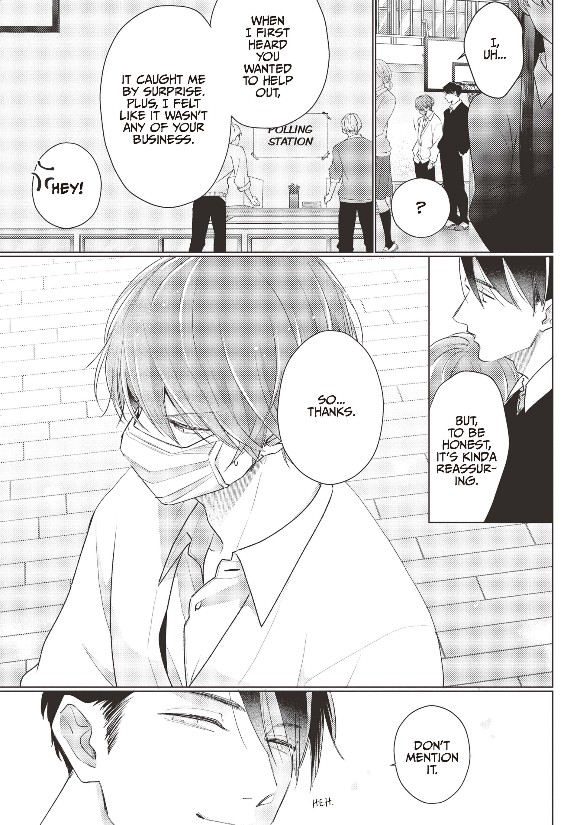 Mask Danshi wa Koishitakunai no ni (Official) - Volume 4 Chapter 37 manhwa
