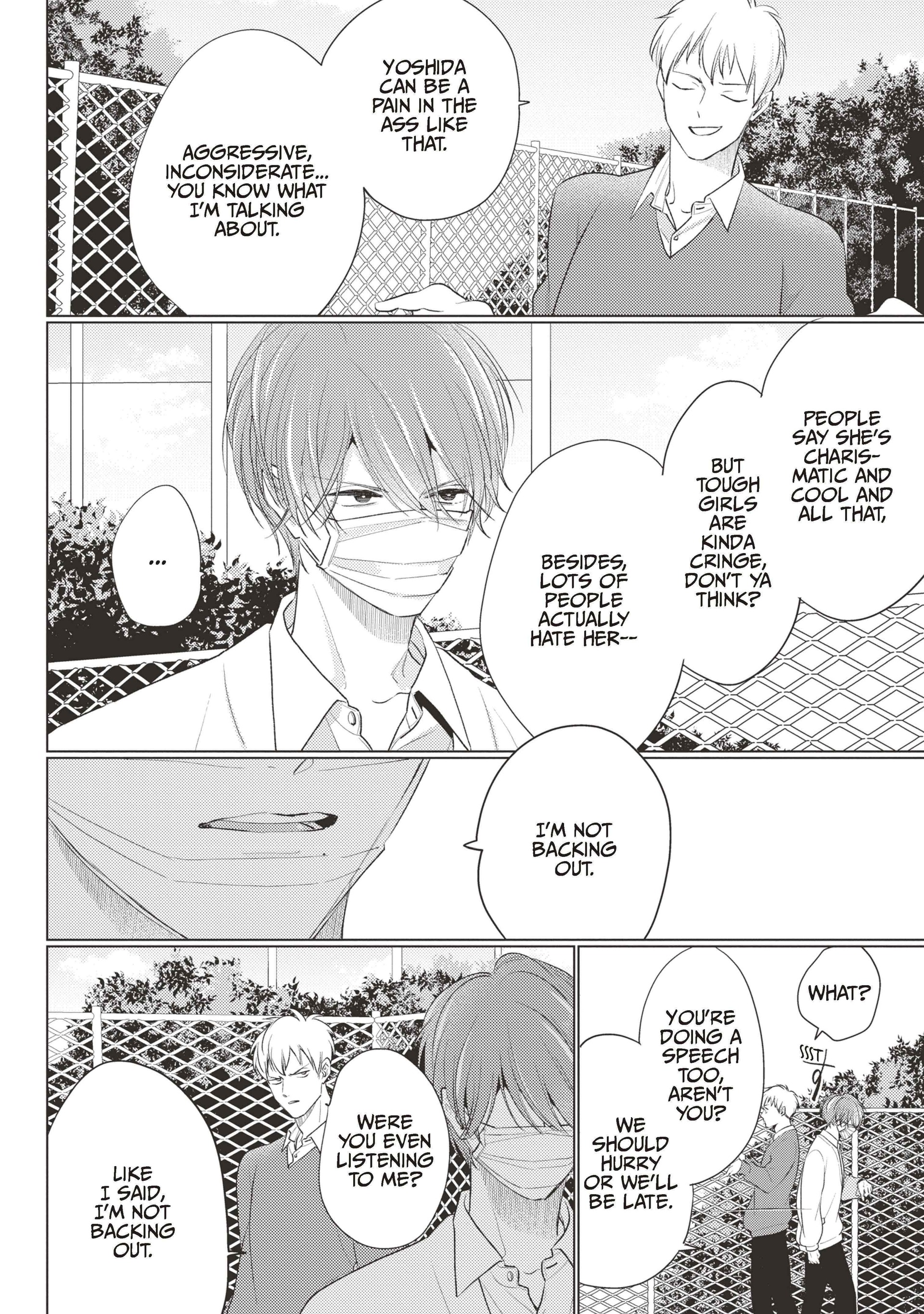 Mask Danshi wa Koishitakunai no ni (Official) - Volume 4 Chapter 37 manhwa