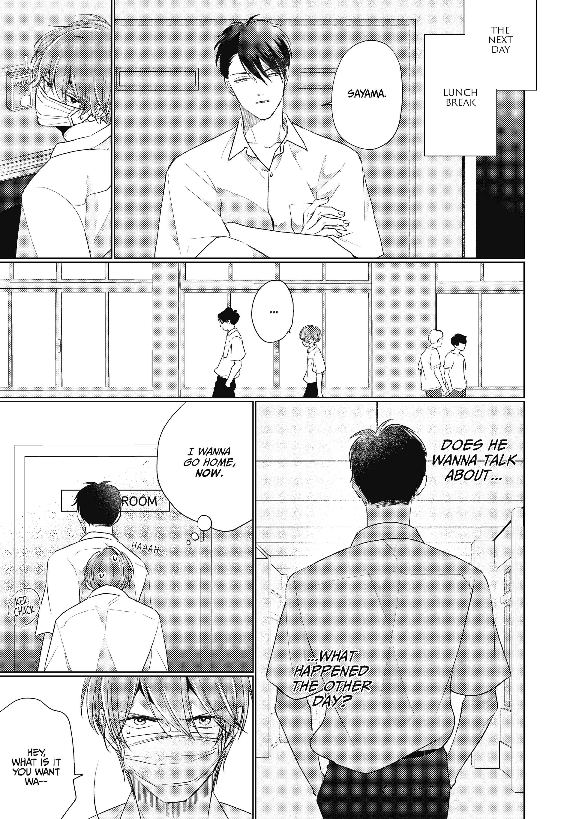 Mask Danshi wa Koishitakunai no ni (Official) - Volume 4 Chapter 39.7 manhwa