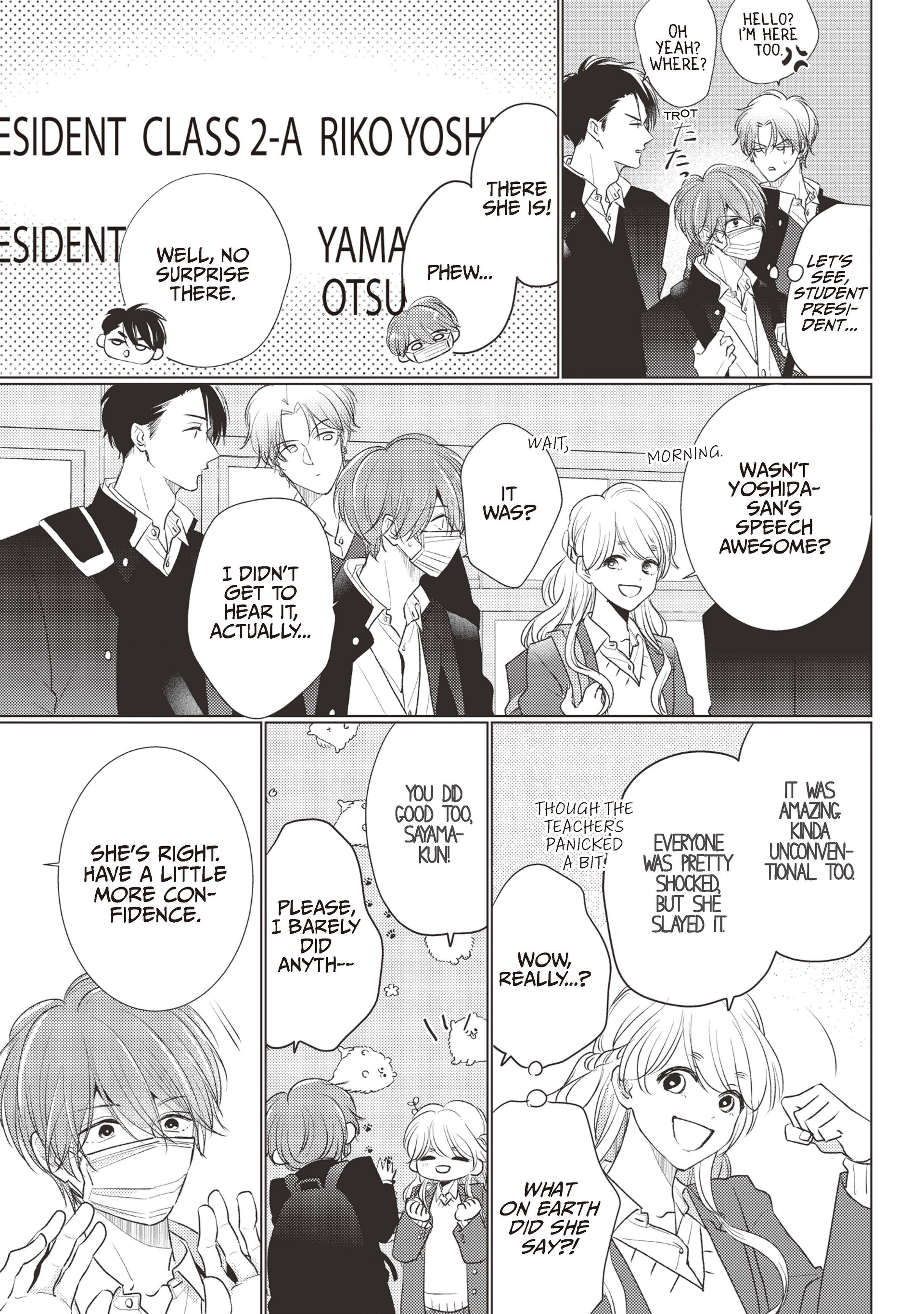 Mask Danshi wa Koishitakunai no ni (Official) - Volume 4 Chapter 39 manhwa