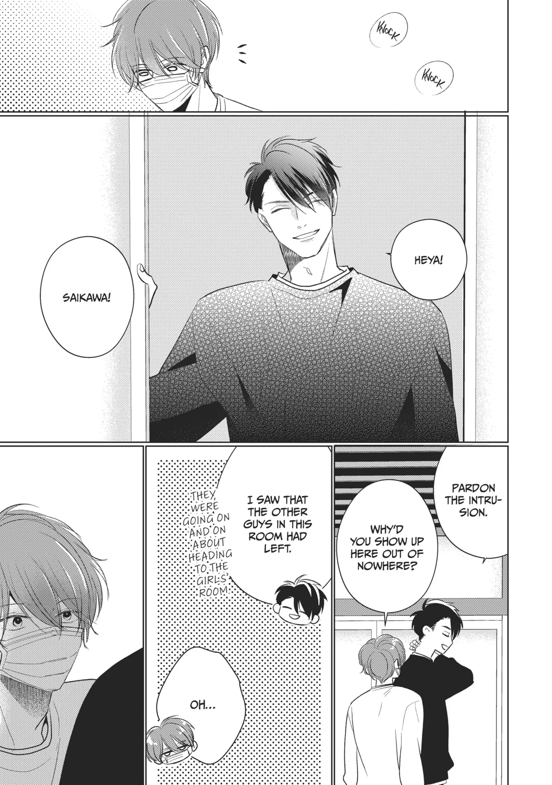 Mask Danshi wa Koishitakunai no ni (Official) - Volume 5 Chapter 47.5 manhwa