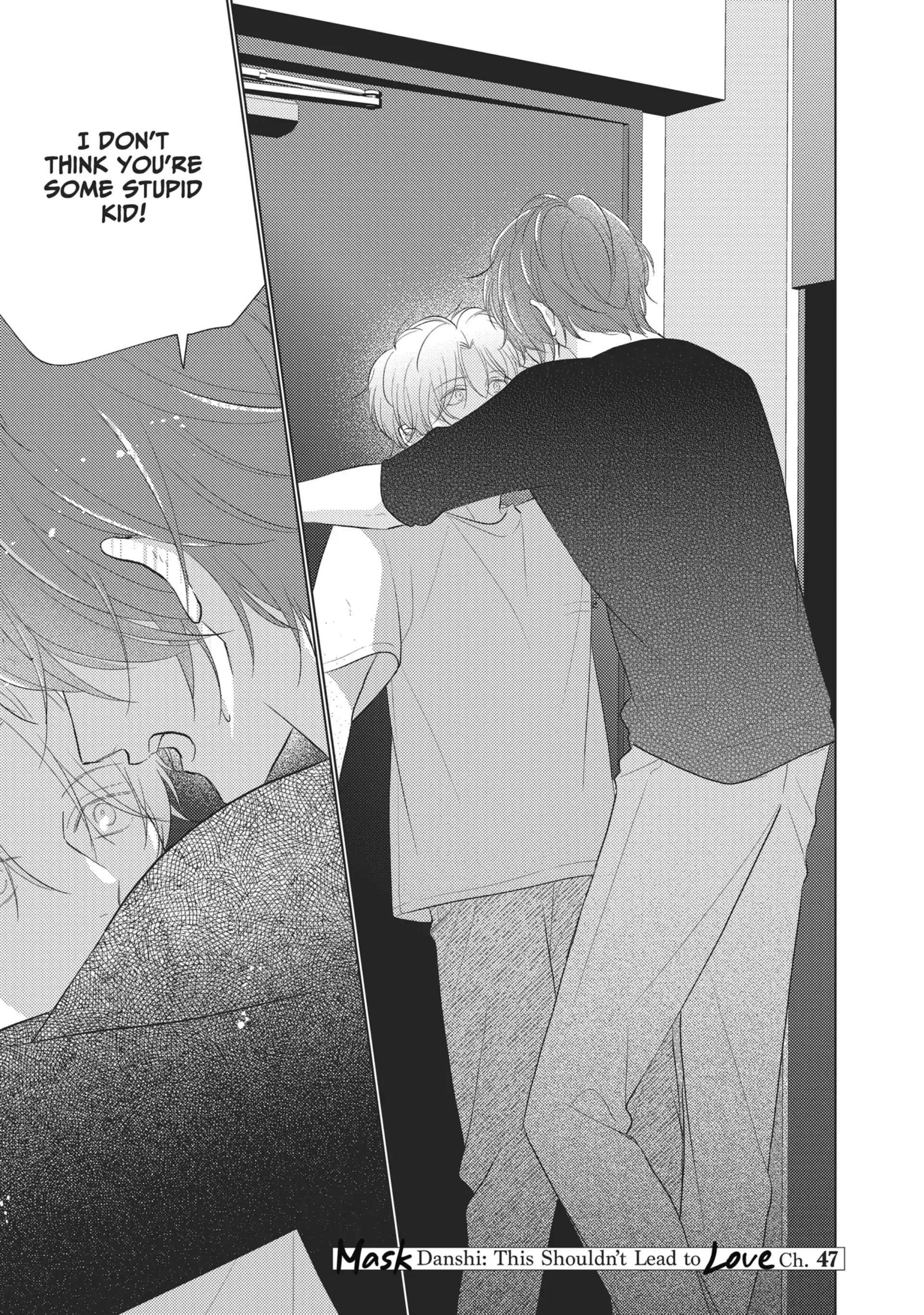 Mask Danshi wa Koishitakunai no ni (Official) - Volume 5 Chapter 47 manhwa