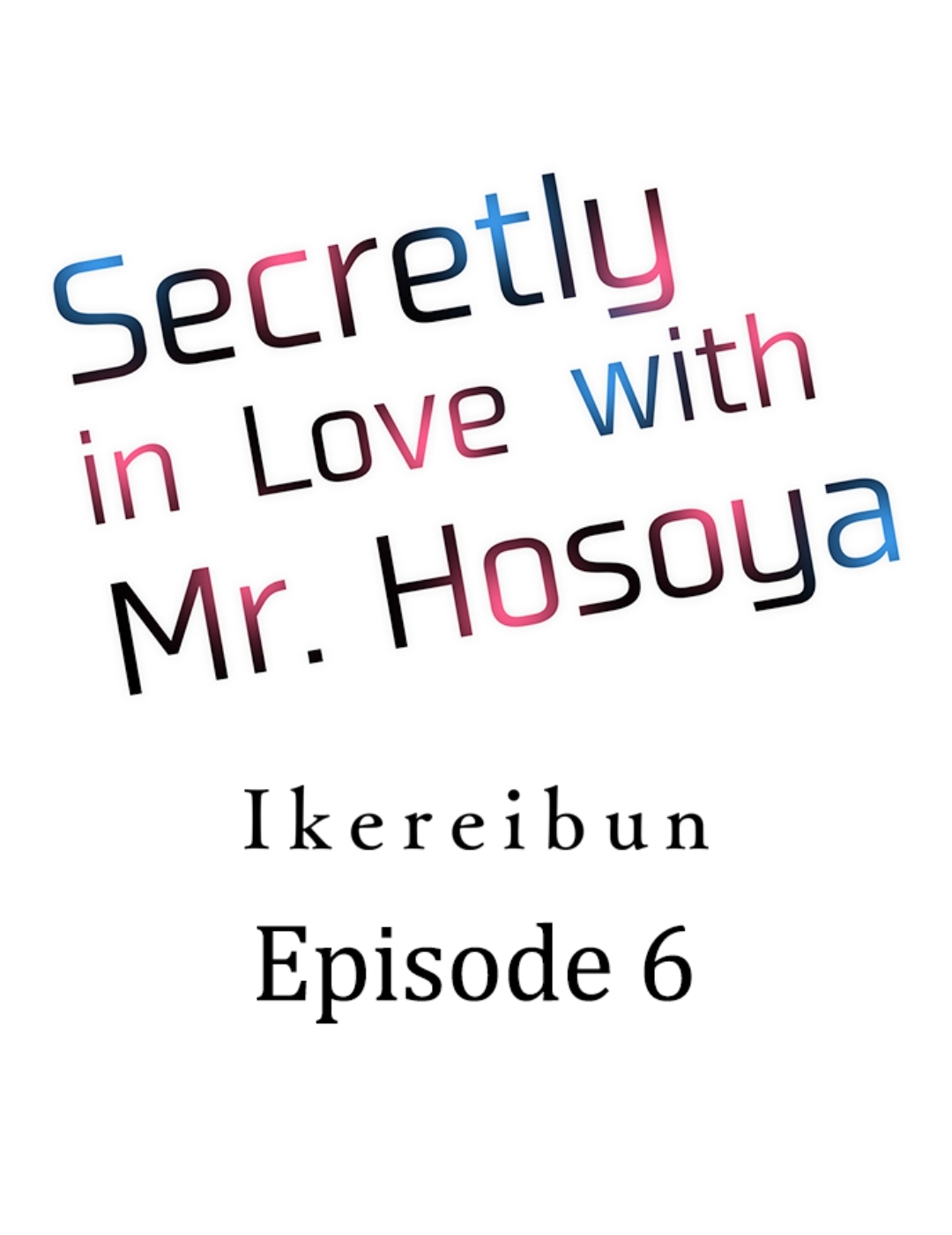 Itome no Hosoya Senpai - Chapter 6 manhwa