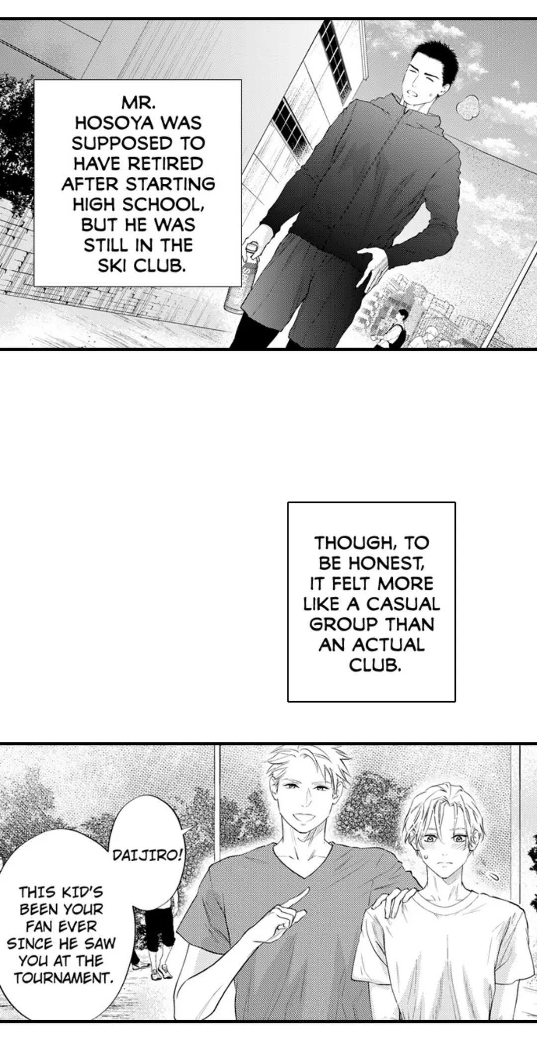 Itome no Hosoya Senpai - Chapter 7 manhwa