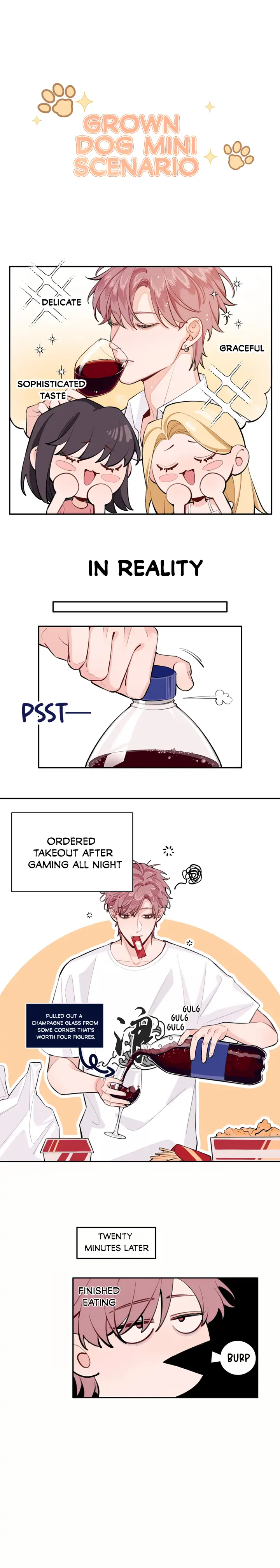 The Grown Dog Bullies Its Owner [Team Hazama] - Chapter 1 manhwa