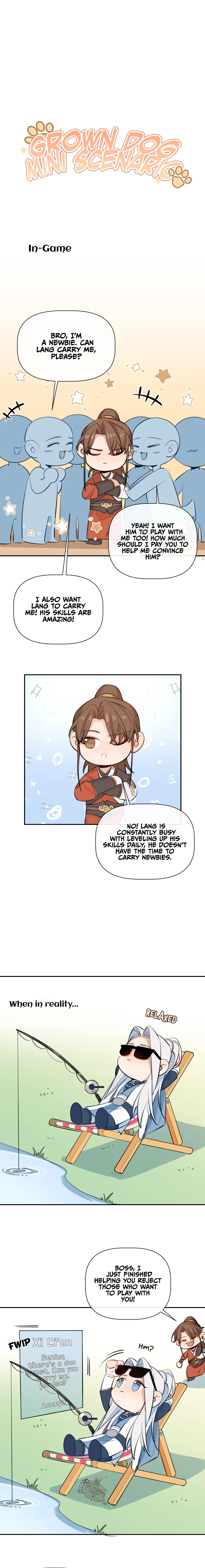 The Grown Dog Bullies Its Owner [Team Hazama] - Chapter 13 manhwa