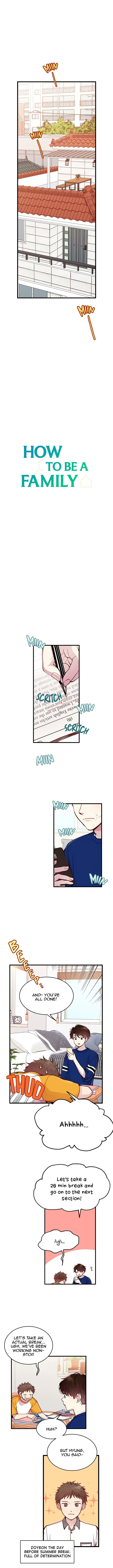 How To Be A Family - Chapter 13 manhwa