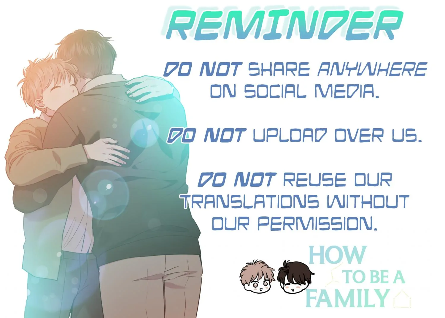 How To Be A Family - Chapter 18 manhwa