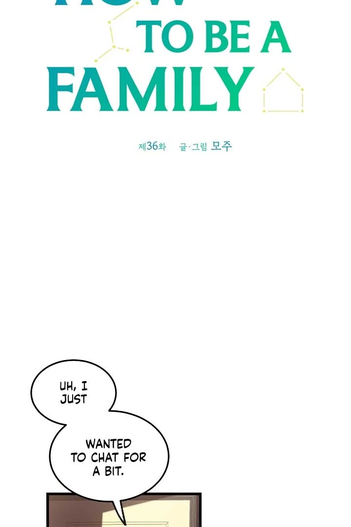 How To Be A Family - Chapter 36 manhwa