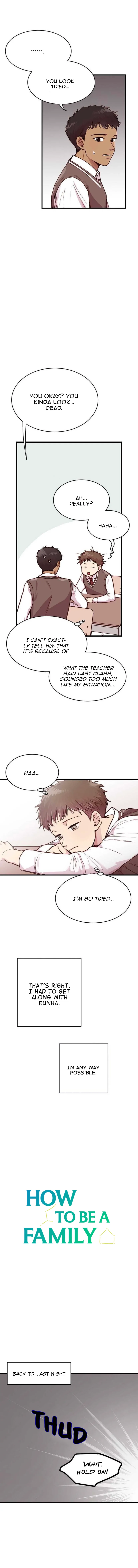 How To Be A Family - Chapter 4 manhwa