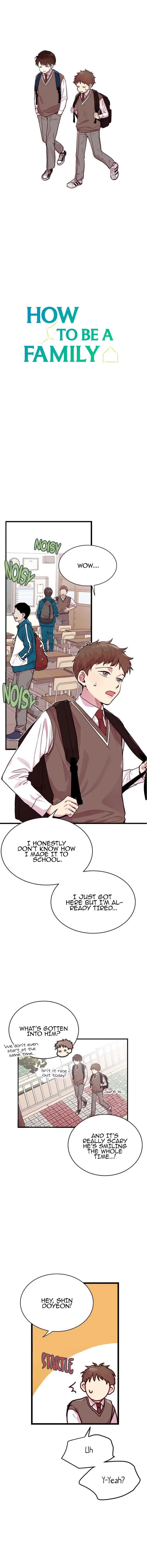 How To Be A Family - Chapter 7 manhwa