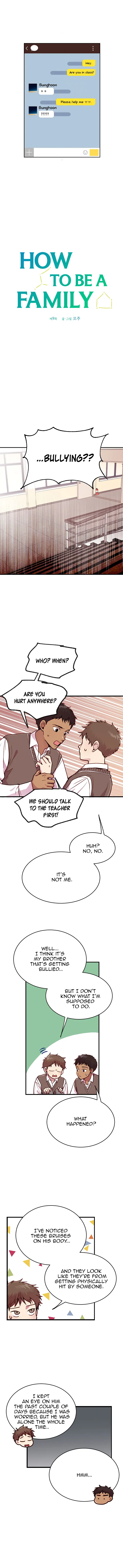 How To Be A Family - Chapter 9 manhwa