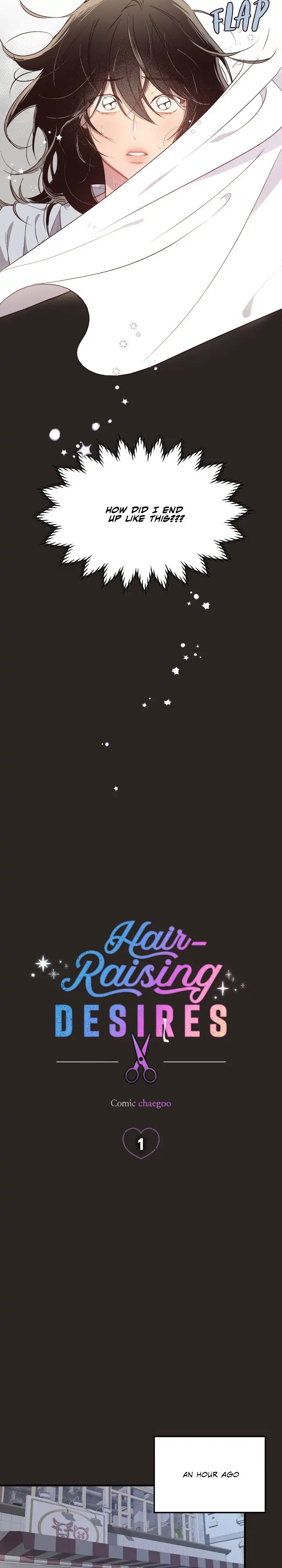 Hair-Raising Desires 〘Official〙 - Chapter 1 manhwa