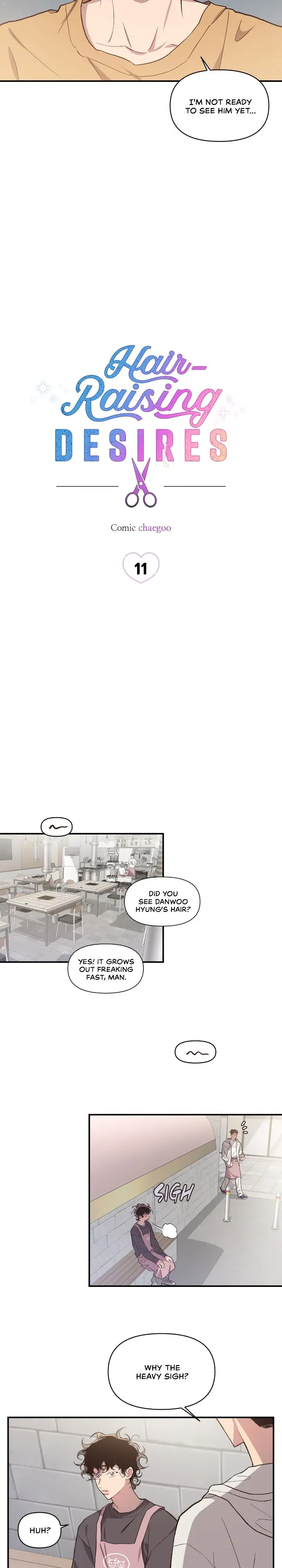Hair-Raising Desires 〘Official〙 - Chapter 11 manhwa