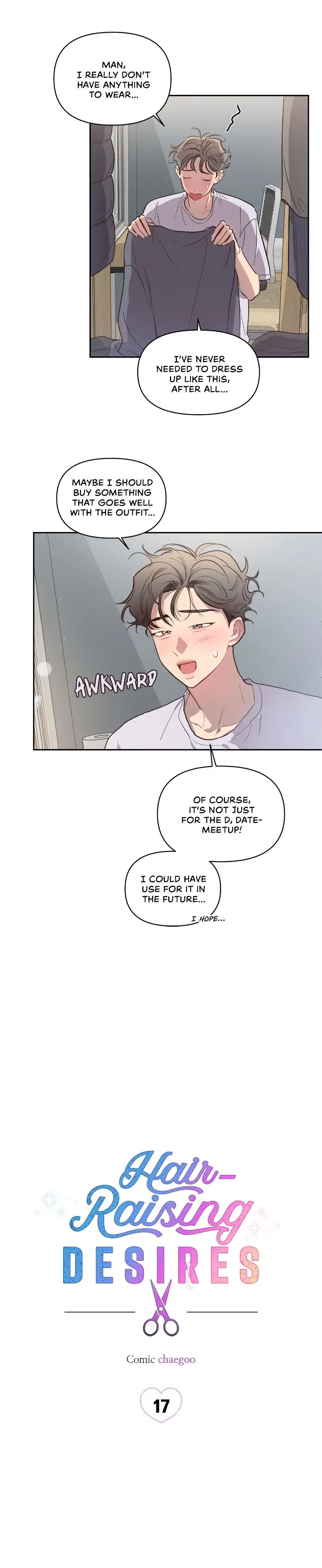 Hair-Raising Desires 〘Official〙 - Chapter 17 manhwa