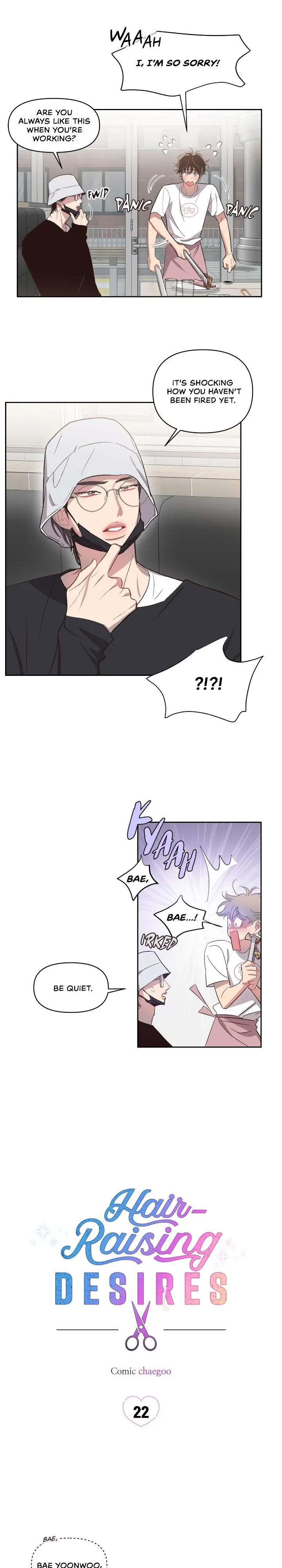 Hair-Raising Desires 〘Official〙 - Chapter 22 manhwa