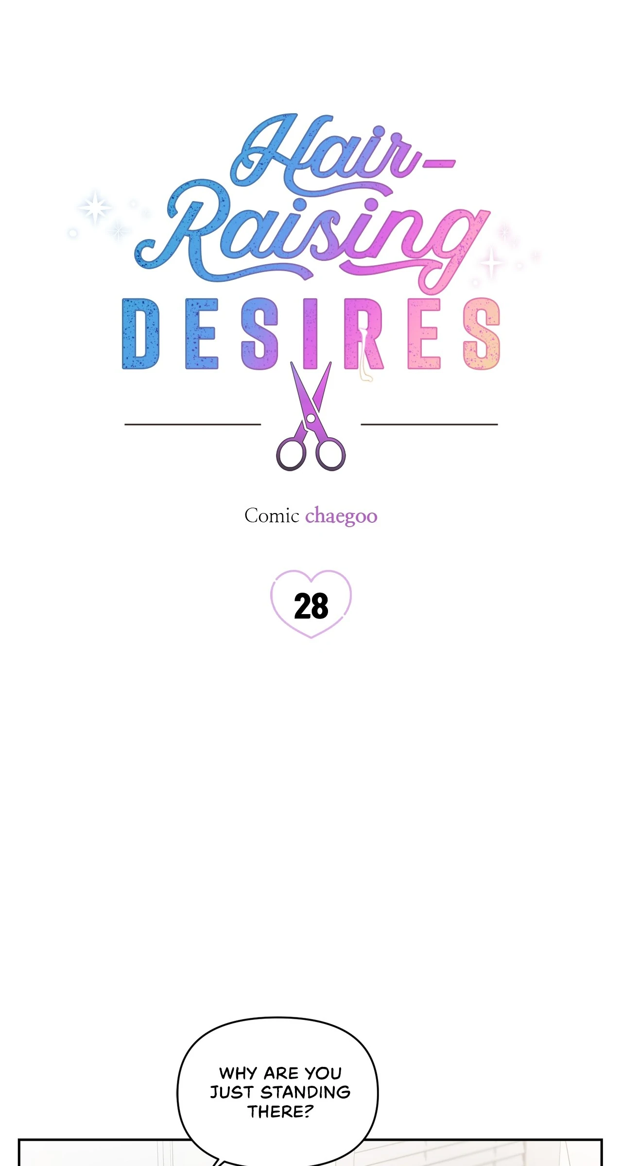 Hair-Raising Desires 〘Official〙 - Chapter 28 manhwa
