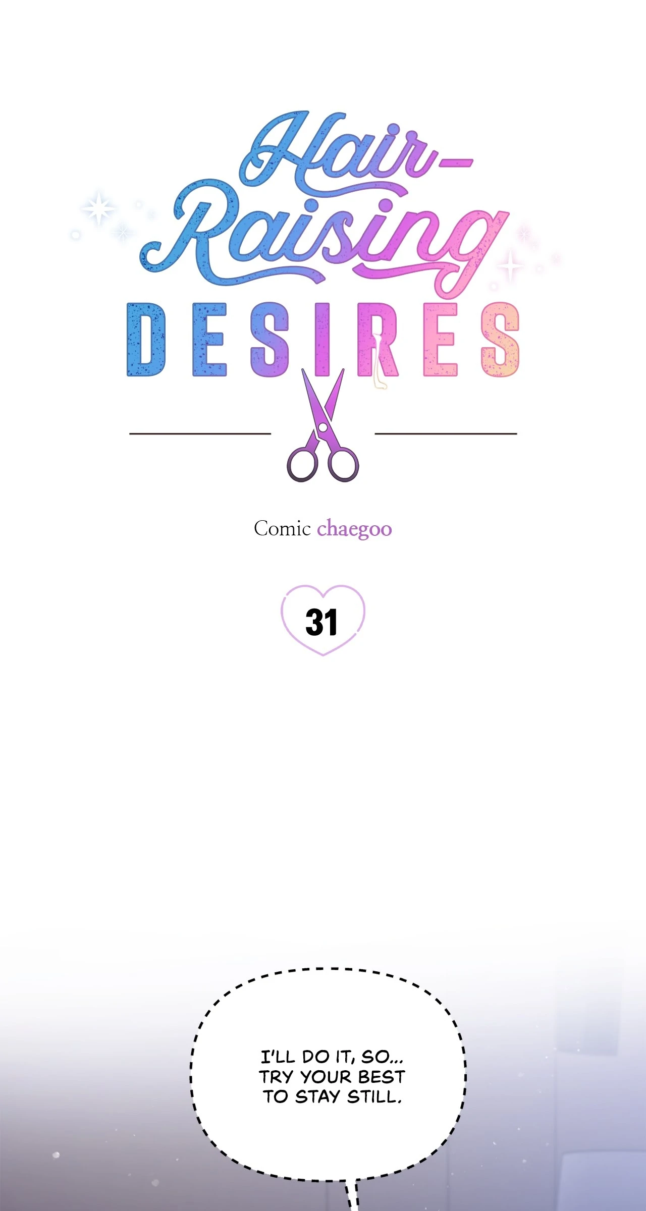 Hair-Raising Desires 〘Official〙 - Chapter 31 manhwa