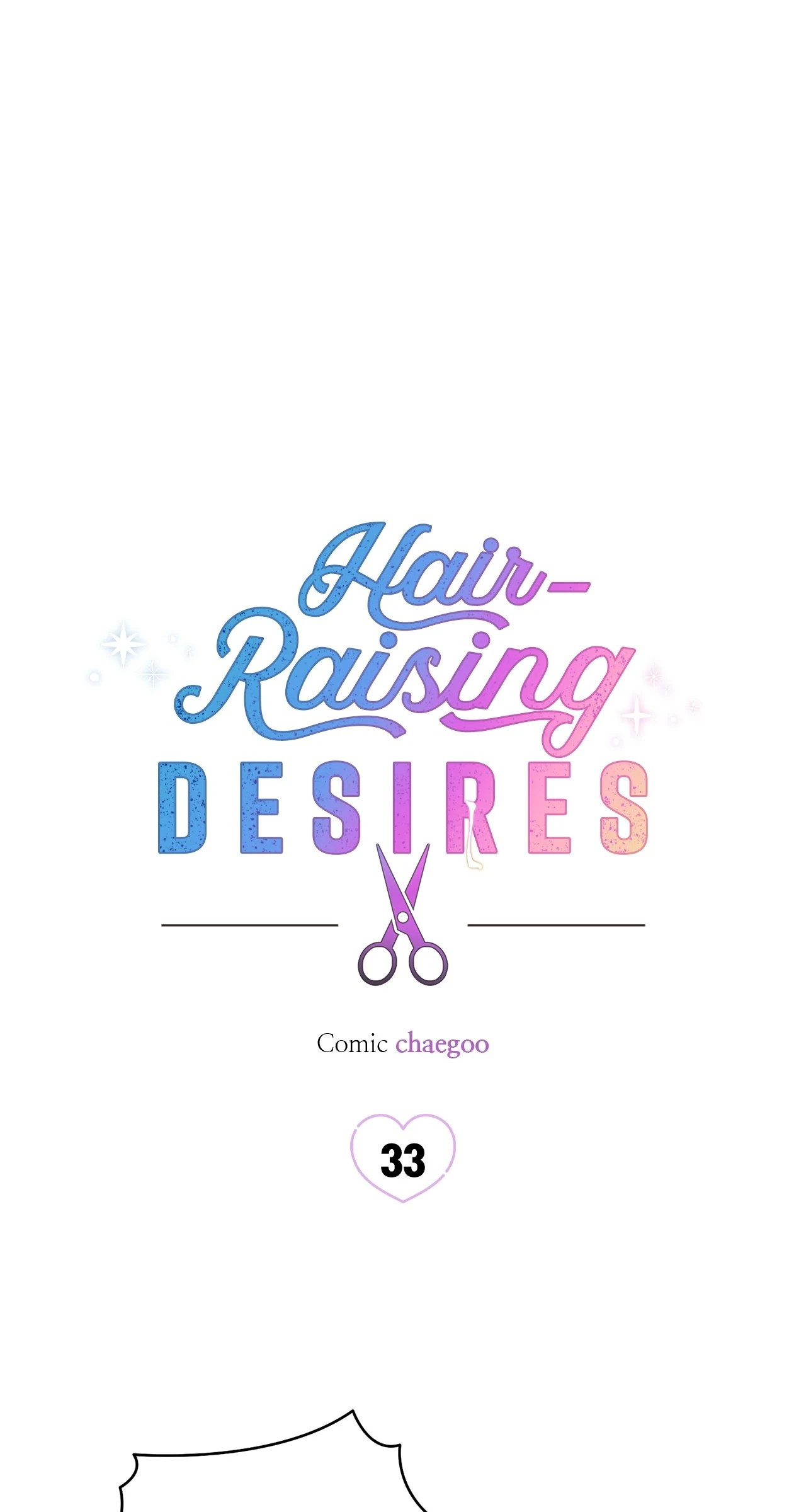 Hair-Raising Desires 〘Official〙 - Chapter 33 manhwa