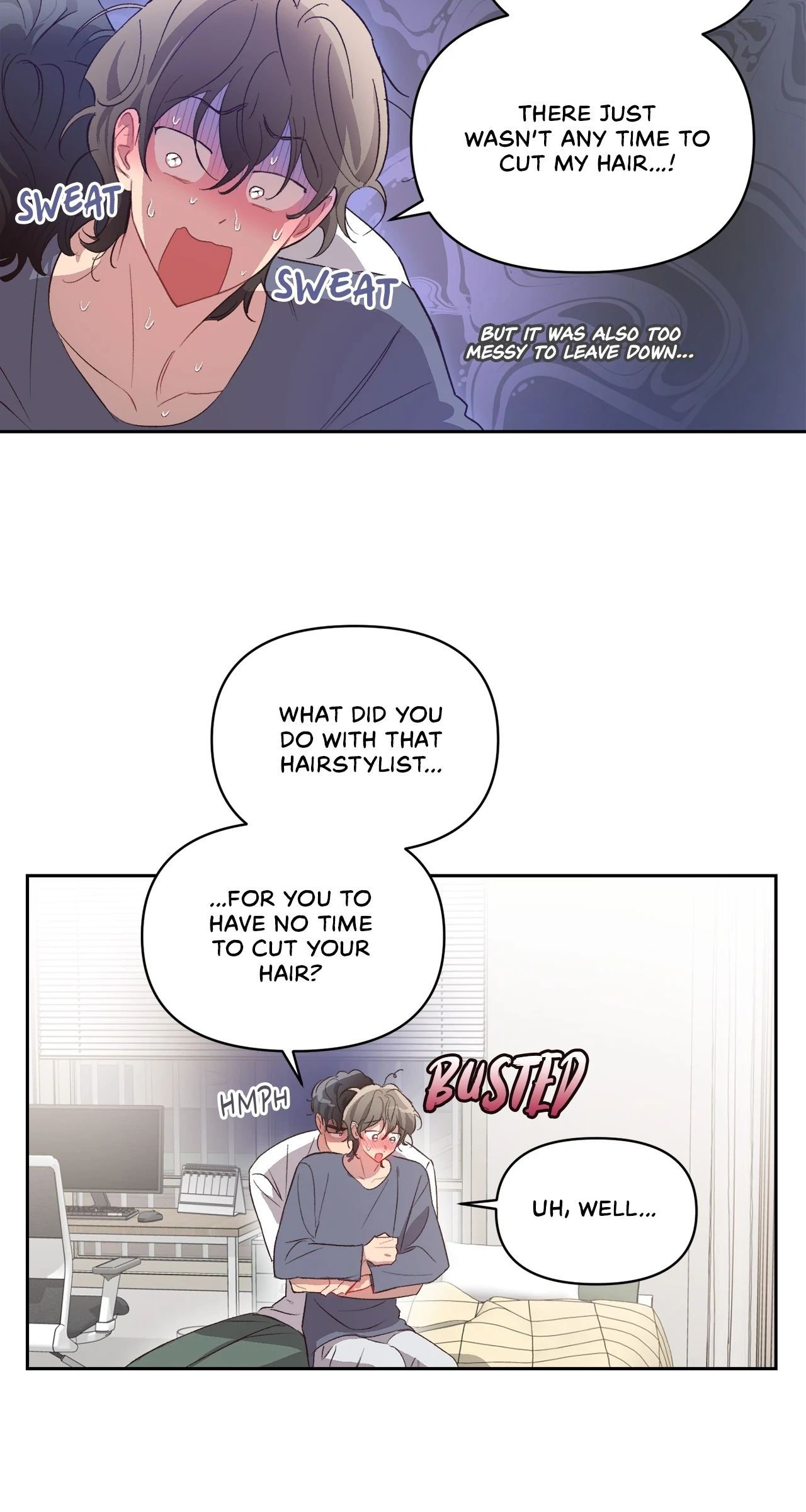 Hair-Raising Desires 〘Official〙 - Chapter 38 manhwa