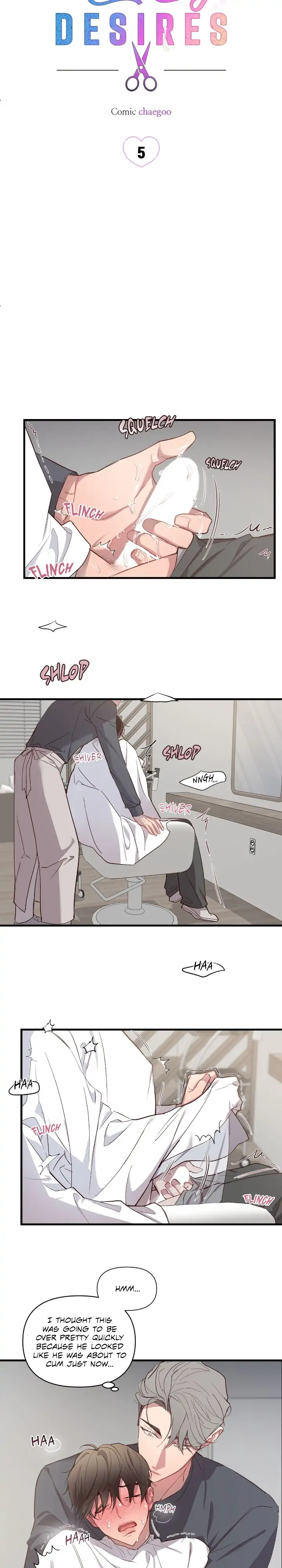 Hair-Raising Desires 〘Official〙 - Chapter 5 manhwa