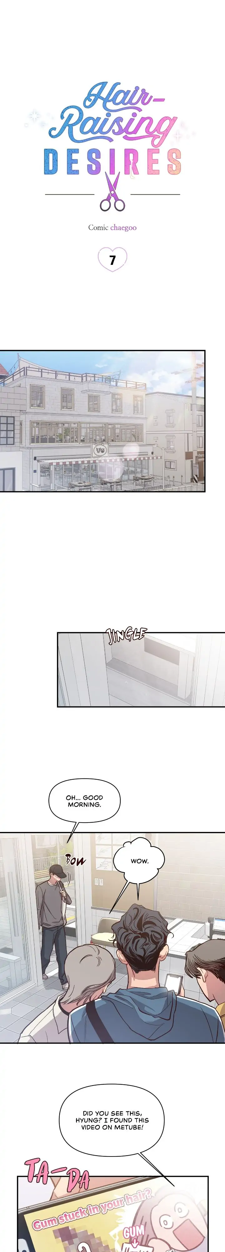 Hair-Raising Desires 〘Official〙 - Chapter 7 manhwa