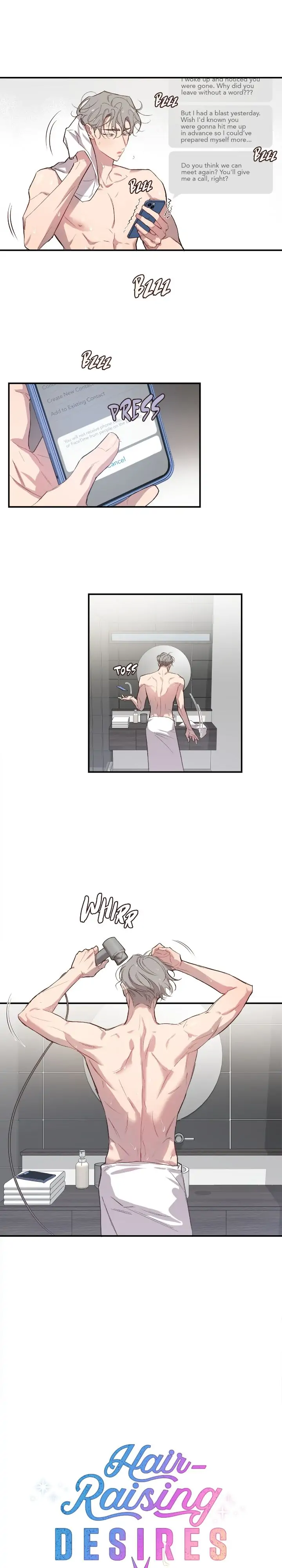 Hair-Raising Desires 〘Official〙 - Chapter 8 manhwa
