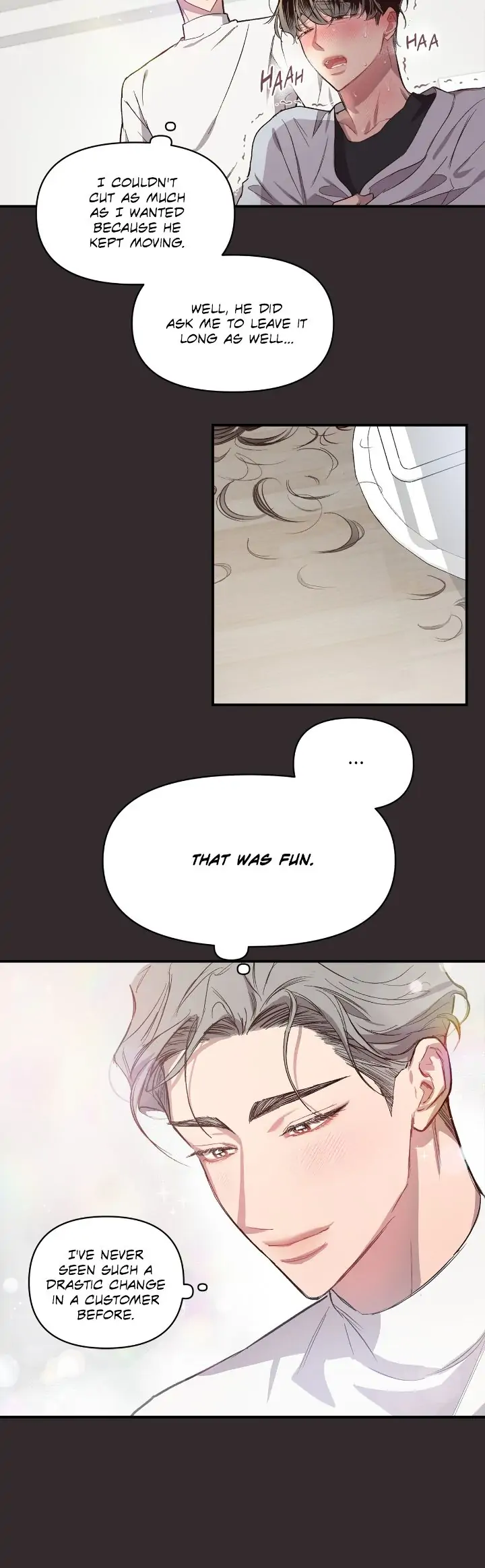 Hair-Raising Desires 〘Official〙 - Chapter 8 manhwa