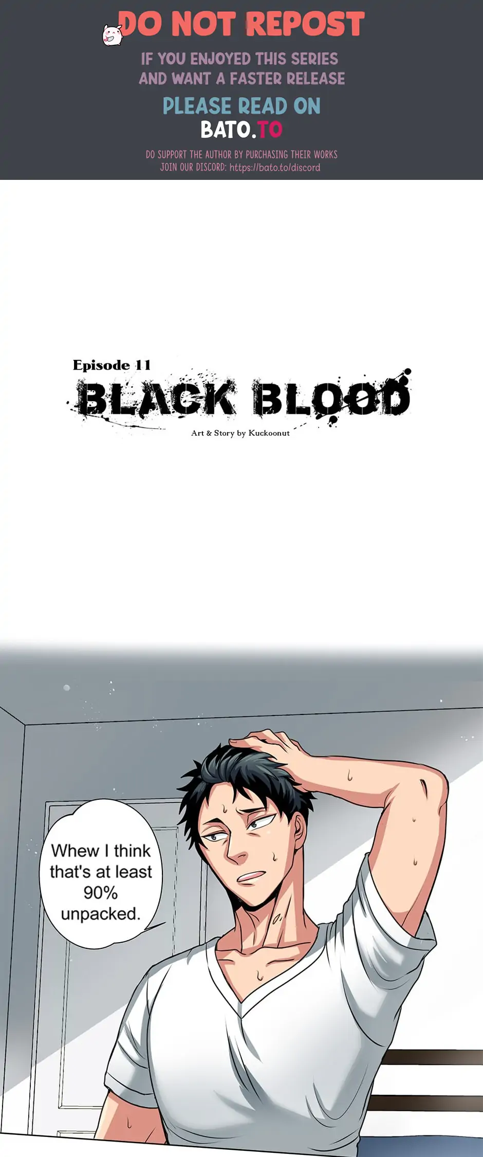 Black Blood 〘Official Mature〙 - Chapter 11 manhwa
