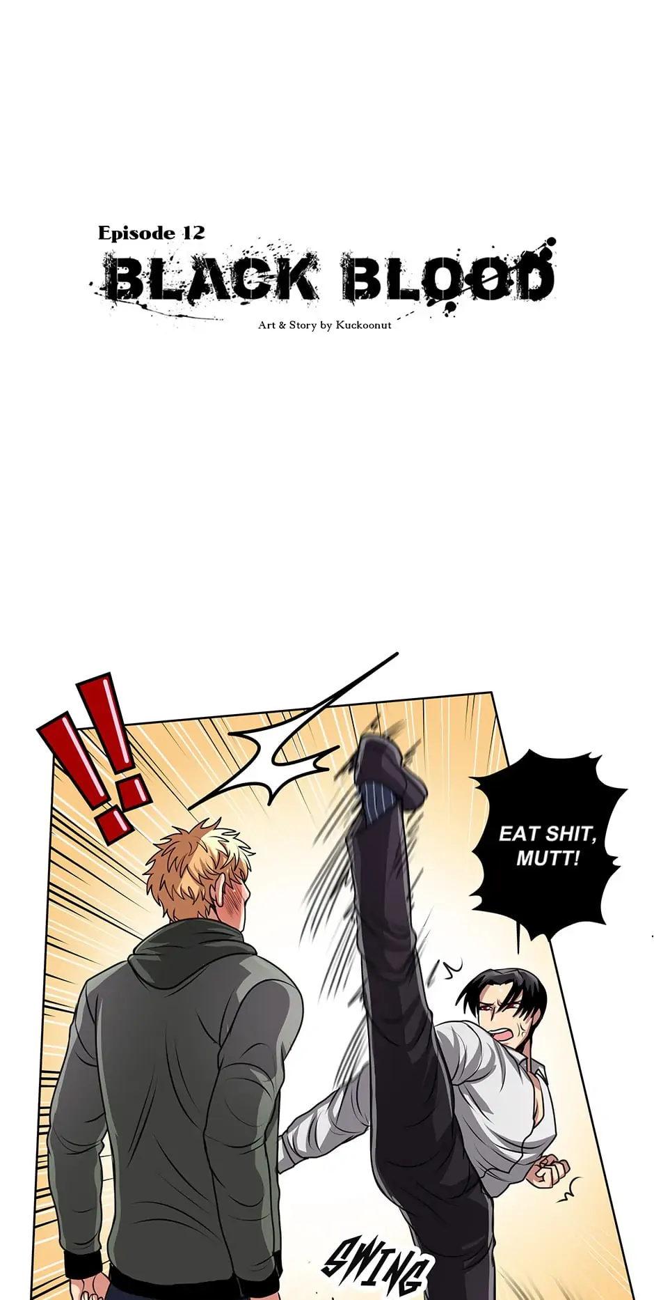 Black Blood 〘Official Mature〙 - Chapter 12 manhwa