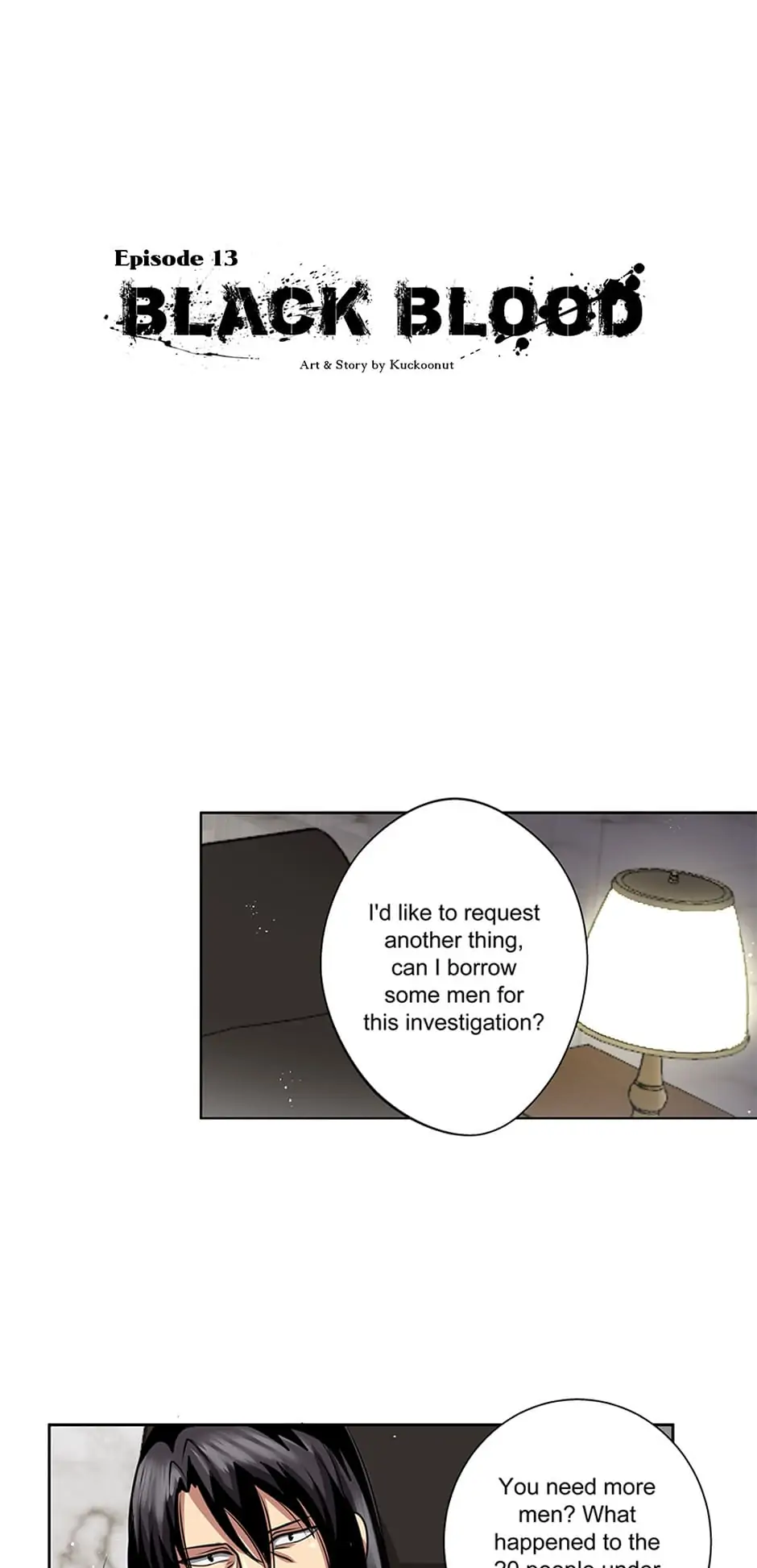 Black Blood 〘Official Mature〙 - Chapter 13 manhwa