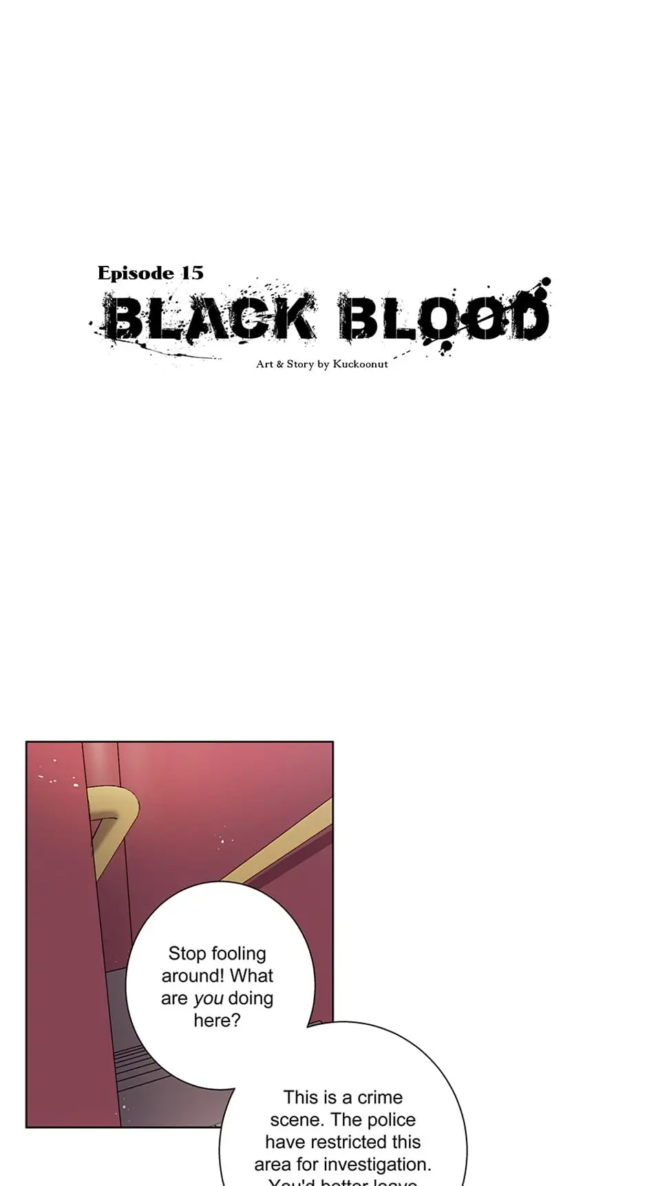 Black Blood 〘Official Mature〙 - Chapter 15 manhwa