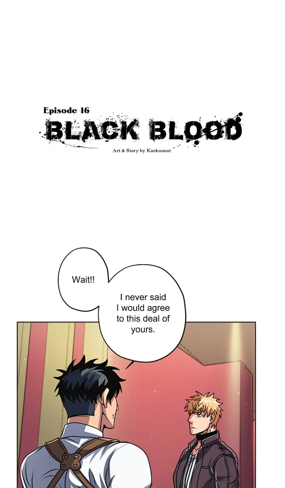 Black Blood 〘Official Mature〙 - Chapter 16 manhwa