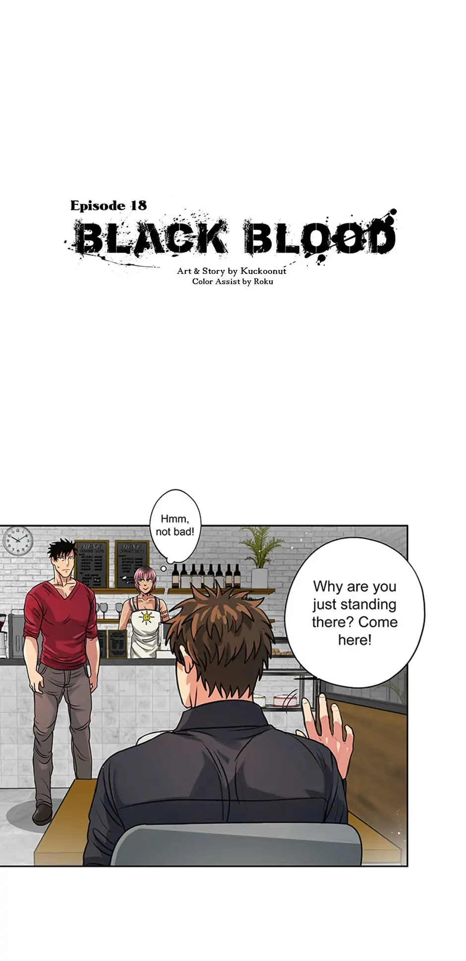Black Blood 〘Official Mature〙 - Chapter 18 manhwa