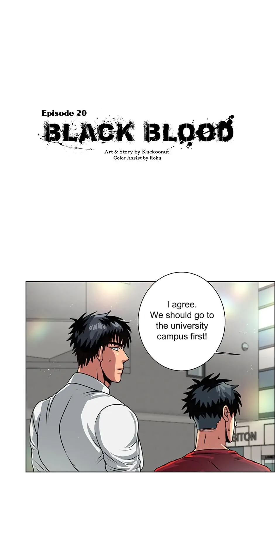 Black Blood 〘Official Mature〙 - Chapter 20 manhwa