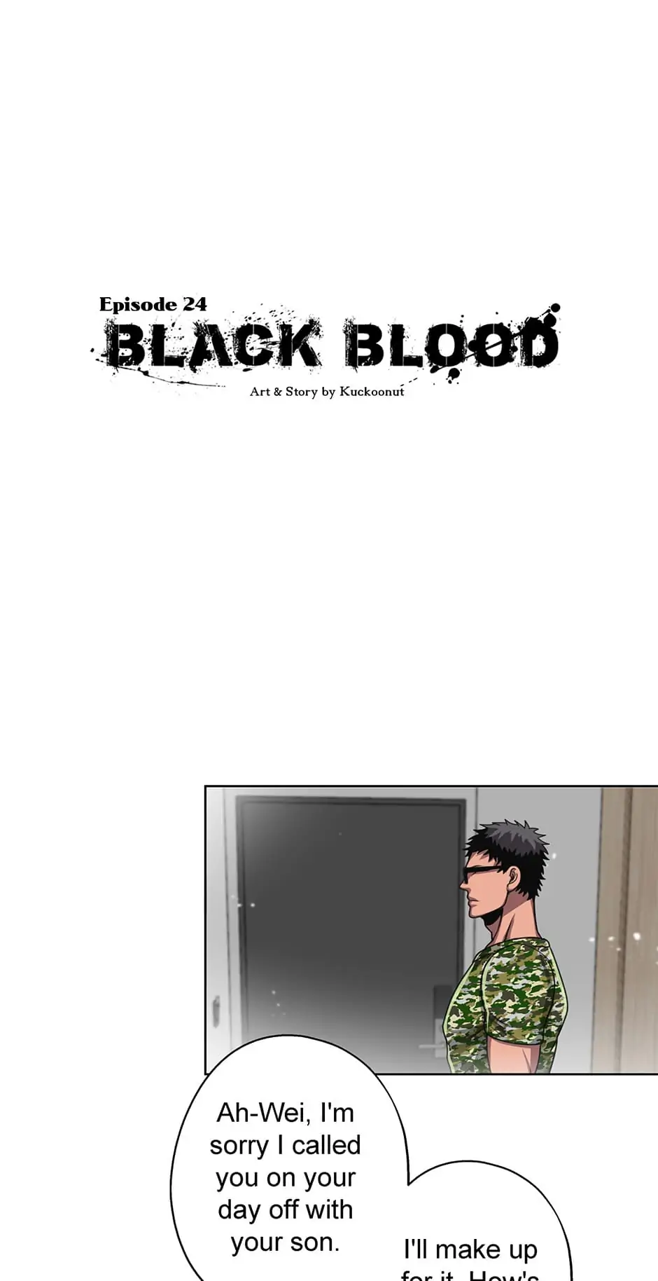 Black Blood 〘Official Mature〙 - Chapter 24 manhwa
