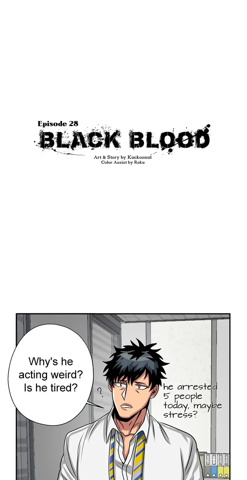 Black Blood 〘Official Mature〙 - Chapter 28 manhwa