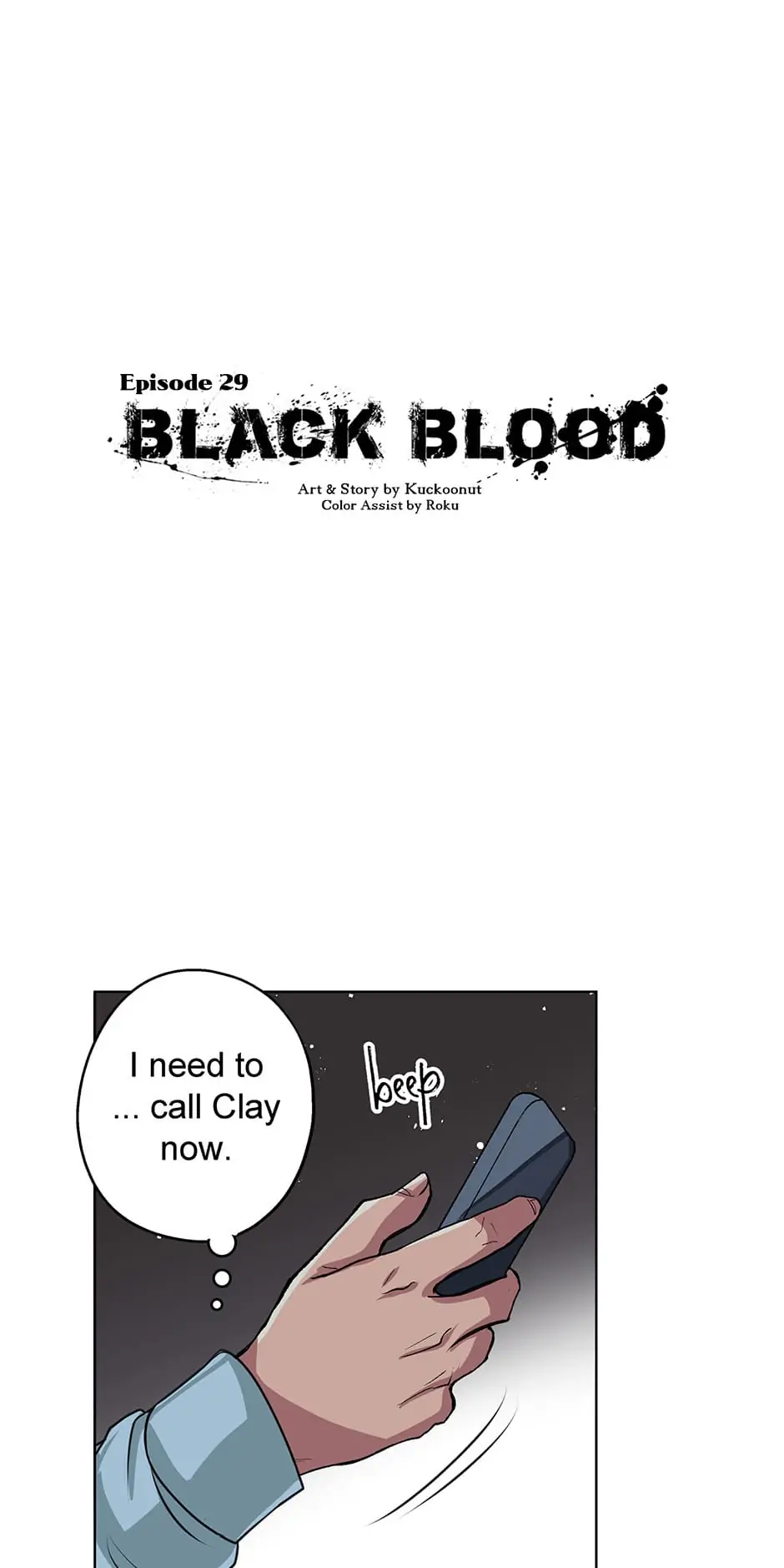 Black Blood 〘Official Mature〙 - Chapter 29 manhwa
