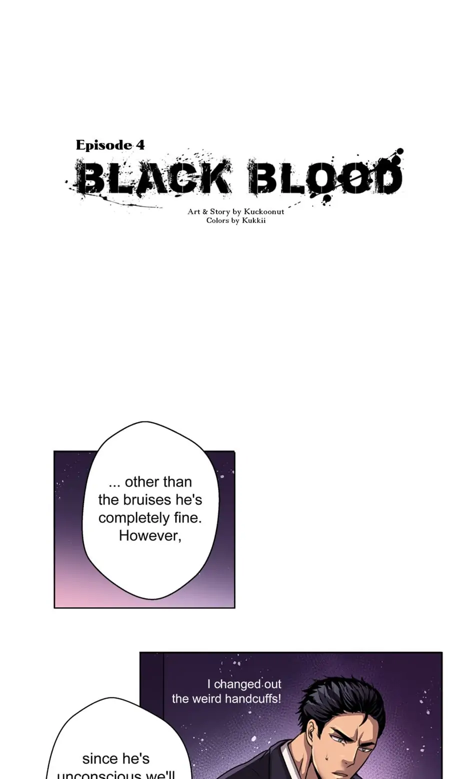 Black Blood 〘Official Mature〙 - Chapter 4 manhwa