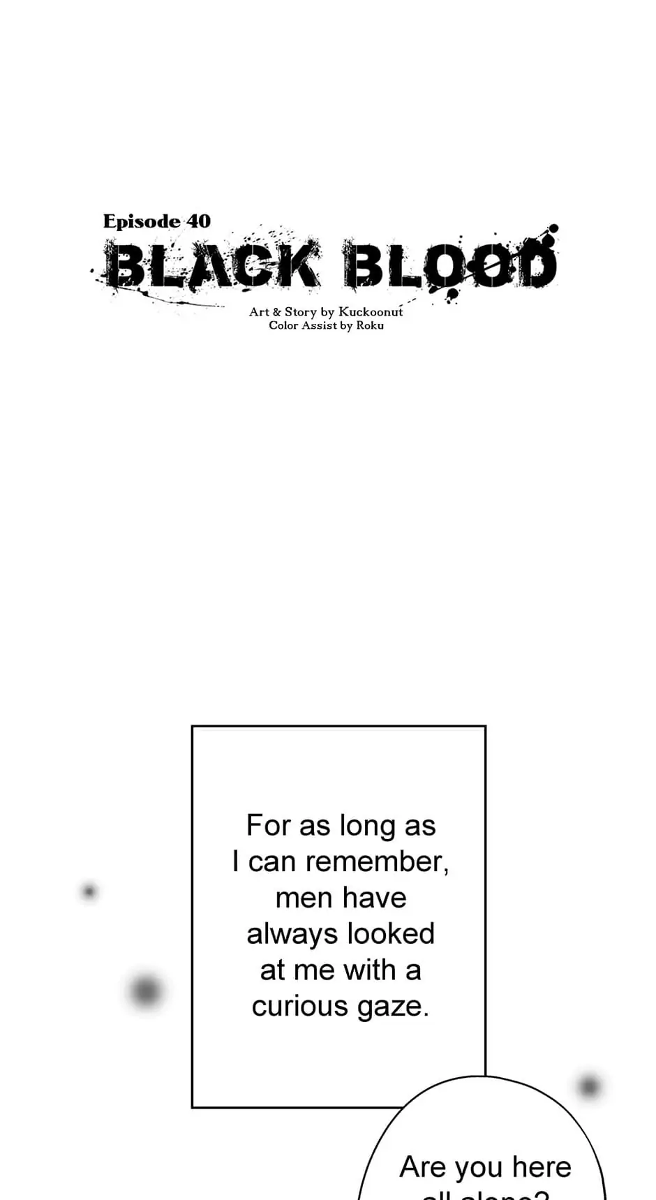 Black Blood 〘Official Mature〙 - Chapter 40 manhwa
