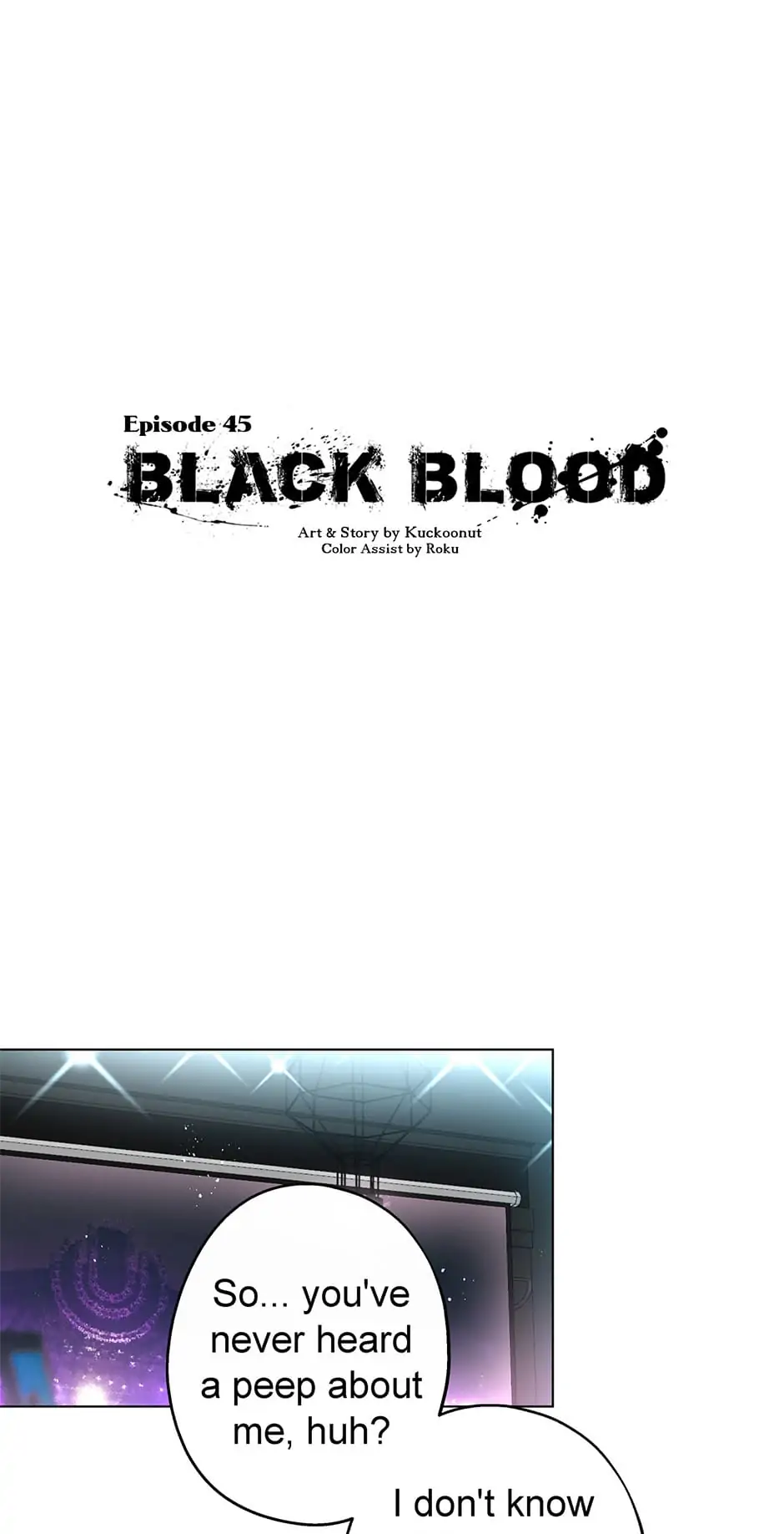 Black Blood 〘Official Mature〙 - Chapter 45 manhwa