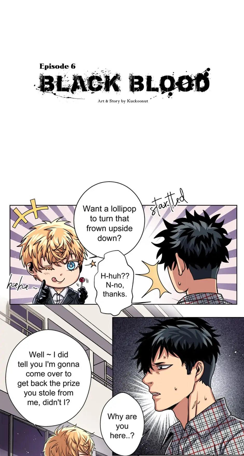 Black Blood 〘Official Mature〙 - Chapter 6 manhwa
