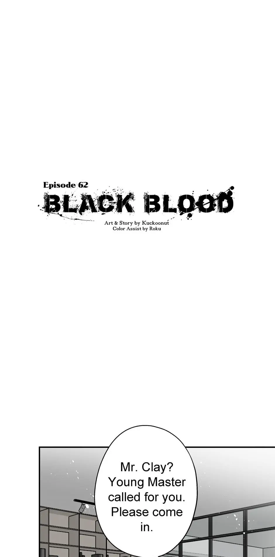 Black Blood 〘Official Mature〙 - Chapter 62 manhwa