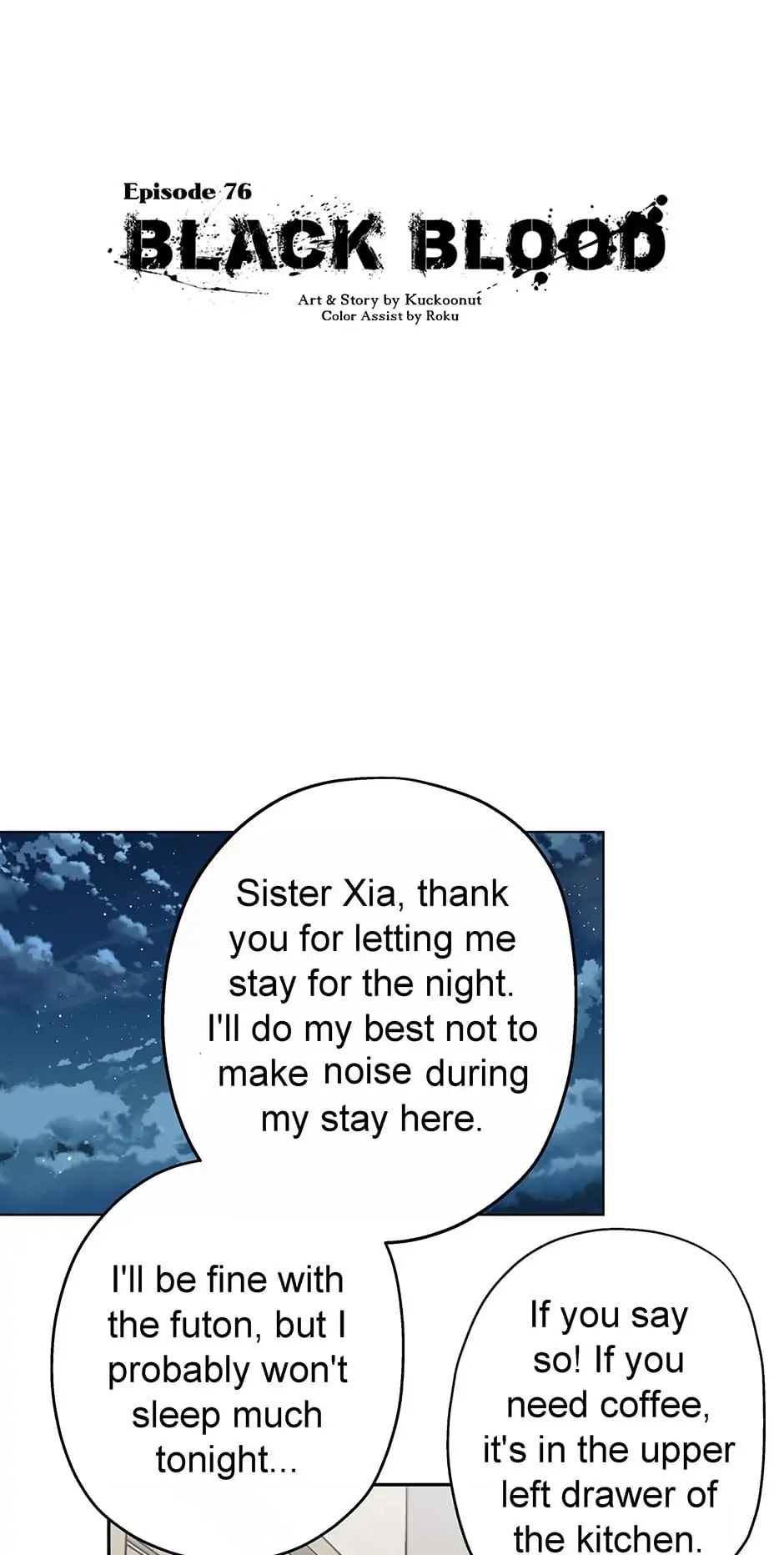 Black Blood 〘Official Mature〙 - Chapter 76 manhwa
