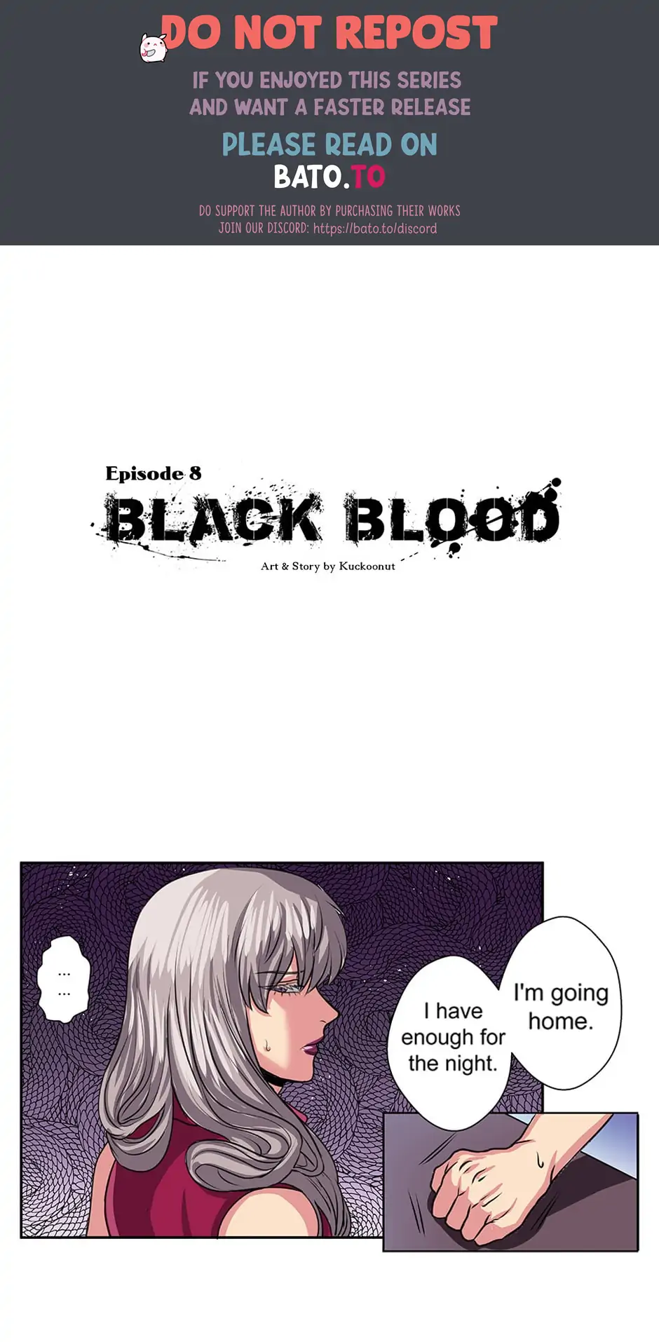 Black Blood 〘Official Mature〙 - Chapter 8 manhwa
