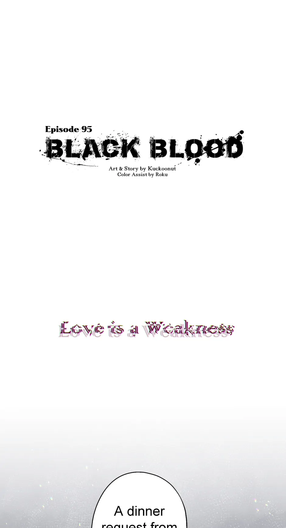 Black Blood 〘Official Mature〙 - Season 2 Finale manhwa