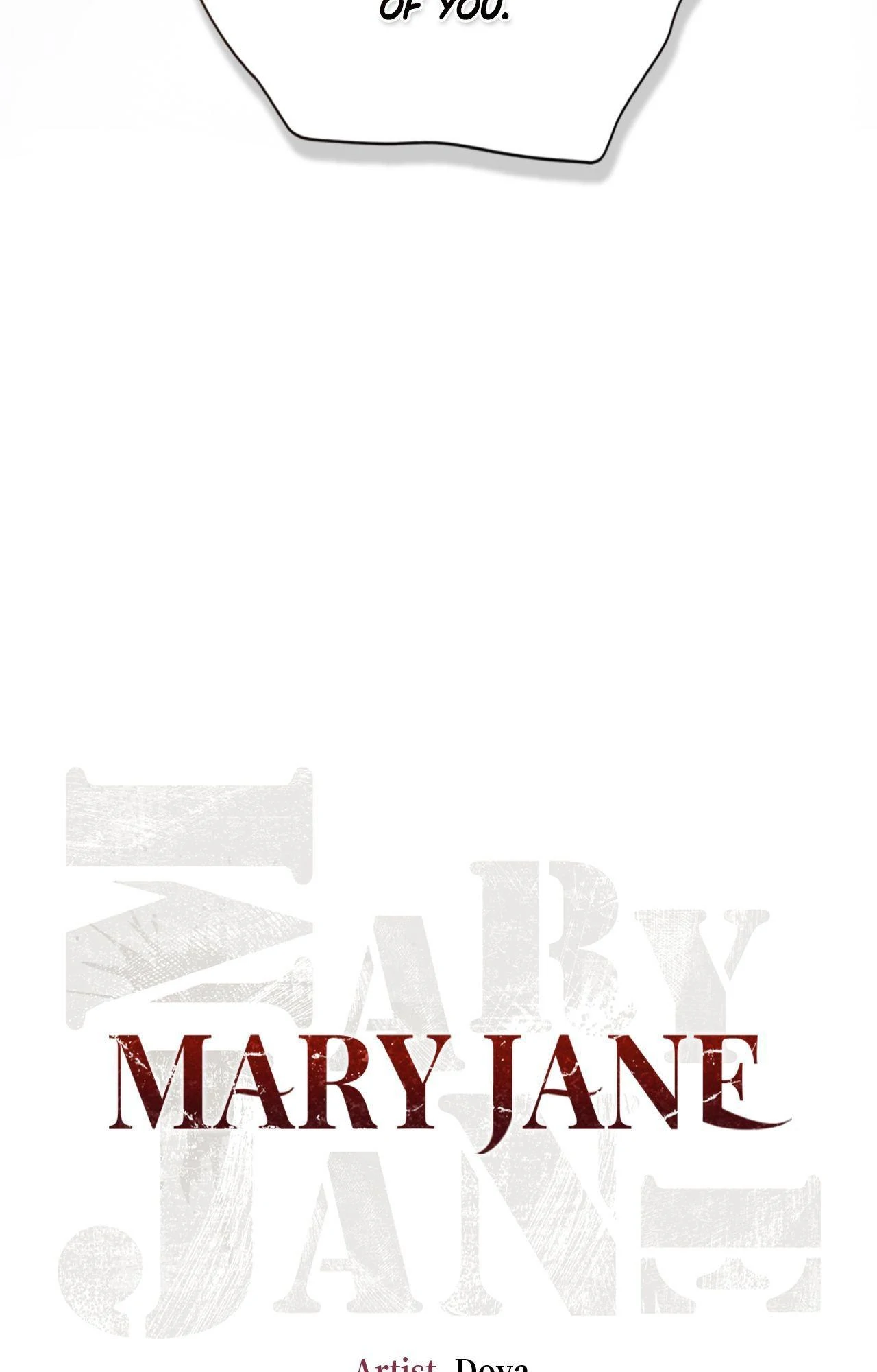 Mary Jane (Official) - Chapter 76 manhwa