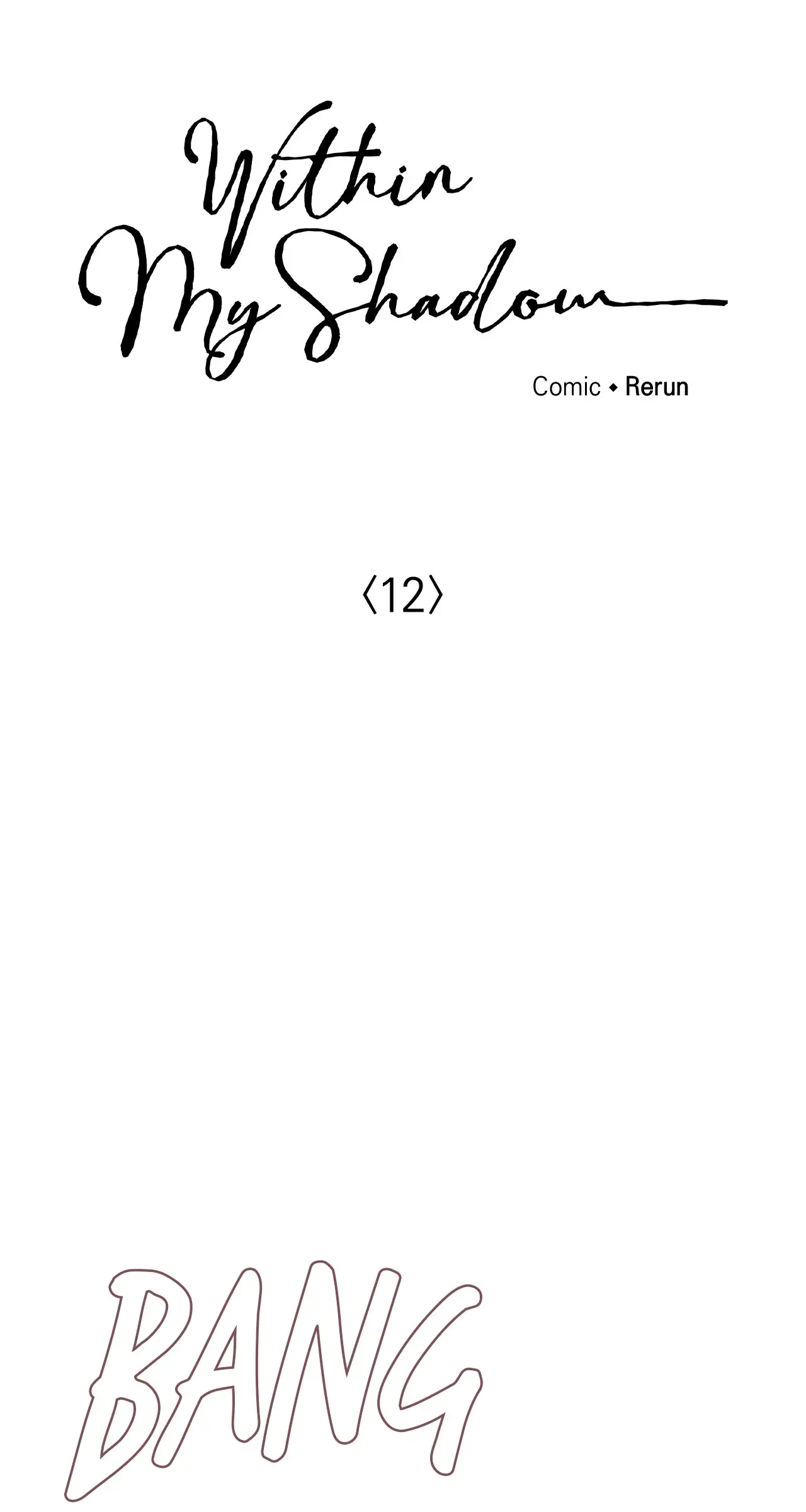 Within My Shadow 〘Official〙 - Chapter 12 manhwa