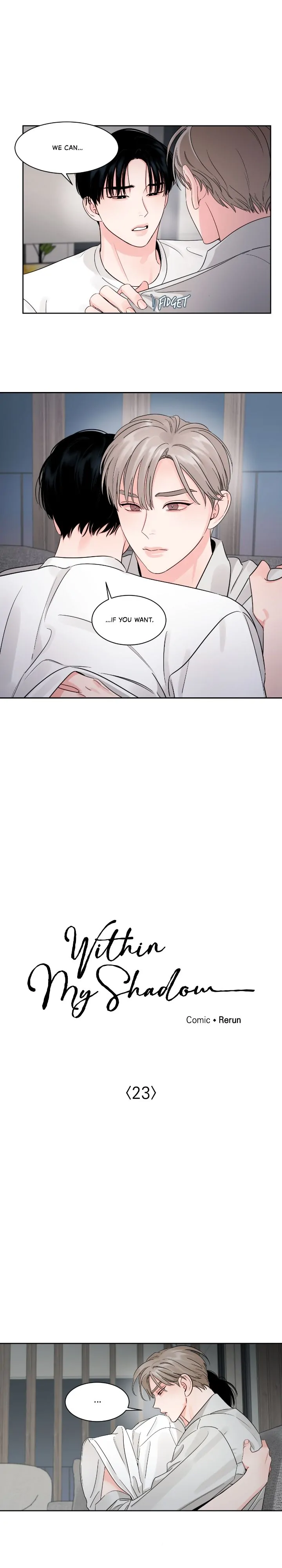 Within My Shadow 〘Official〙 - Chapter 23 manhwa