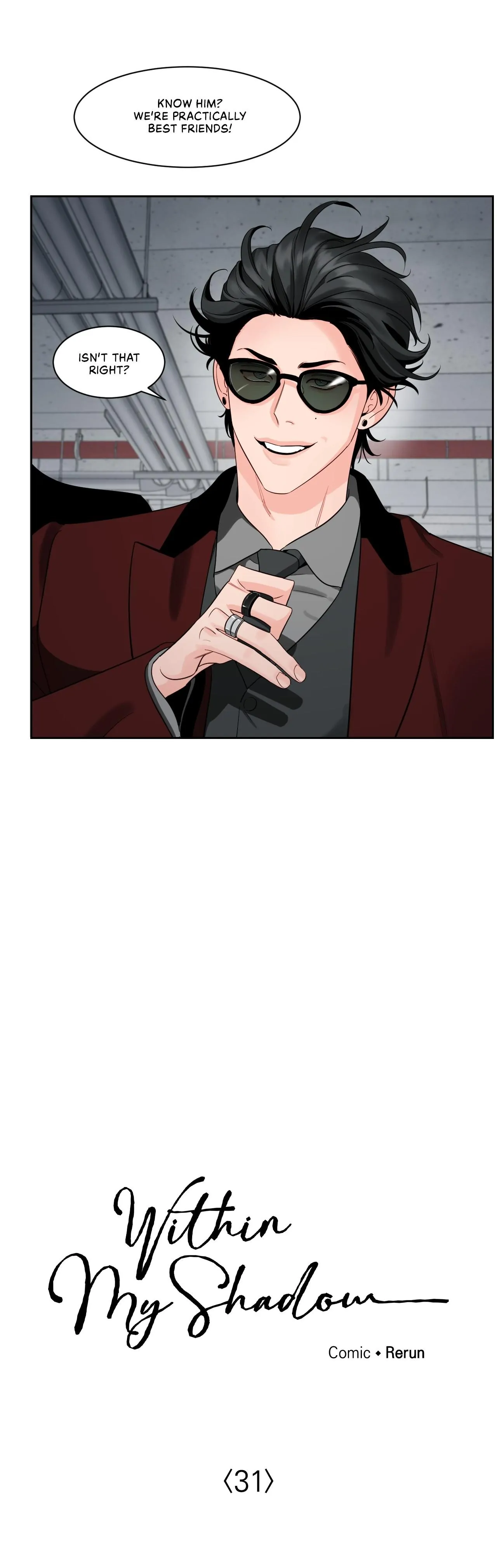 Within My Shadow 〘Official〙 - Chapter 31 manhwa
